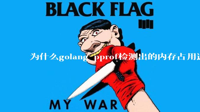 为什么golang pprof检测出的内存占用远小于top命令查看到的内存占用量？